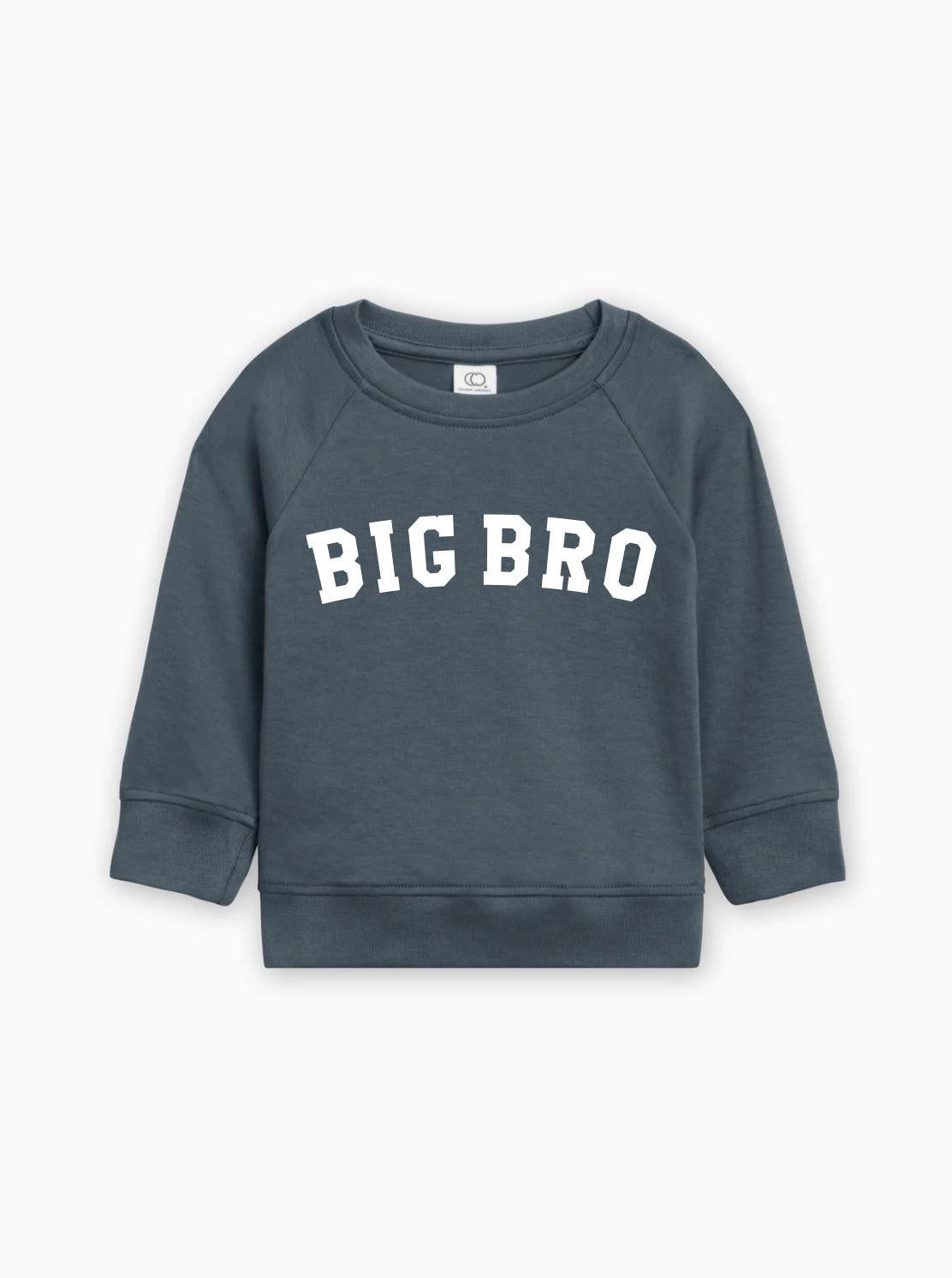 Big Bro Organic Cotton Boy Pullover (Block)