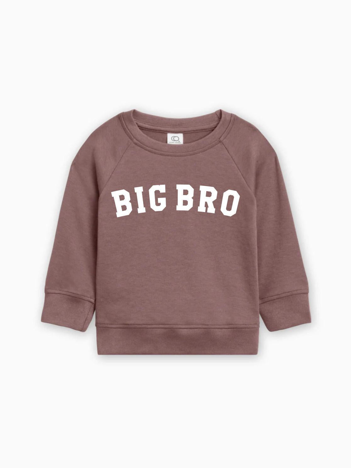 Big Bro Organic Cotton Boy Pullover (Block)