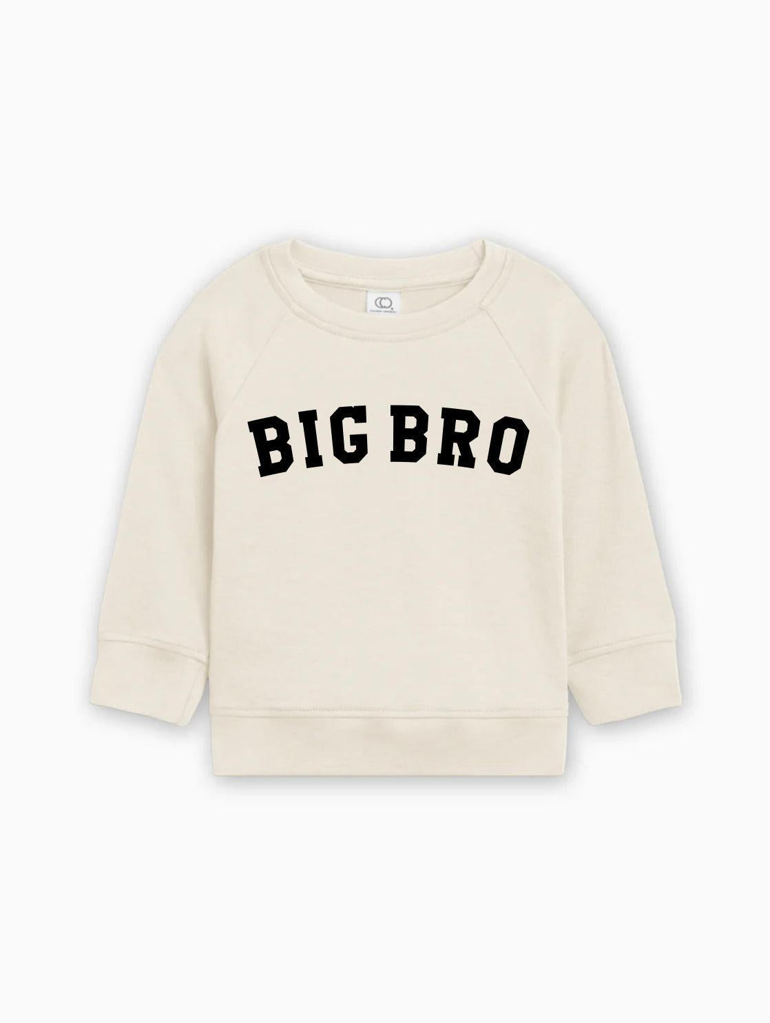 Big Bro Organic Cotton Boy Pullover (Block)