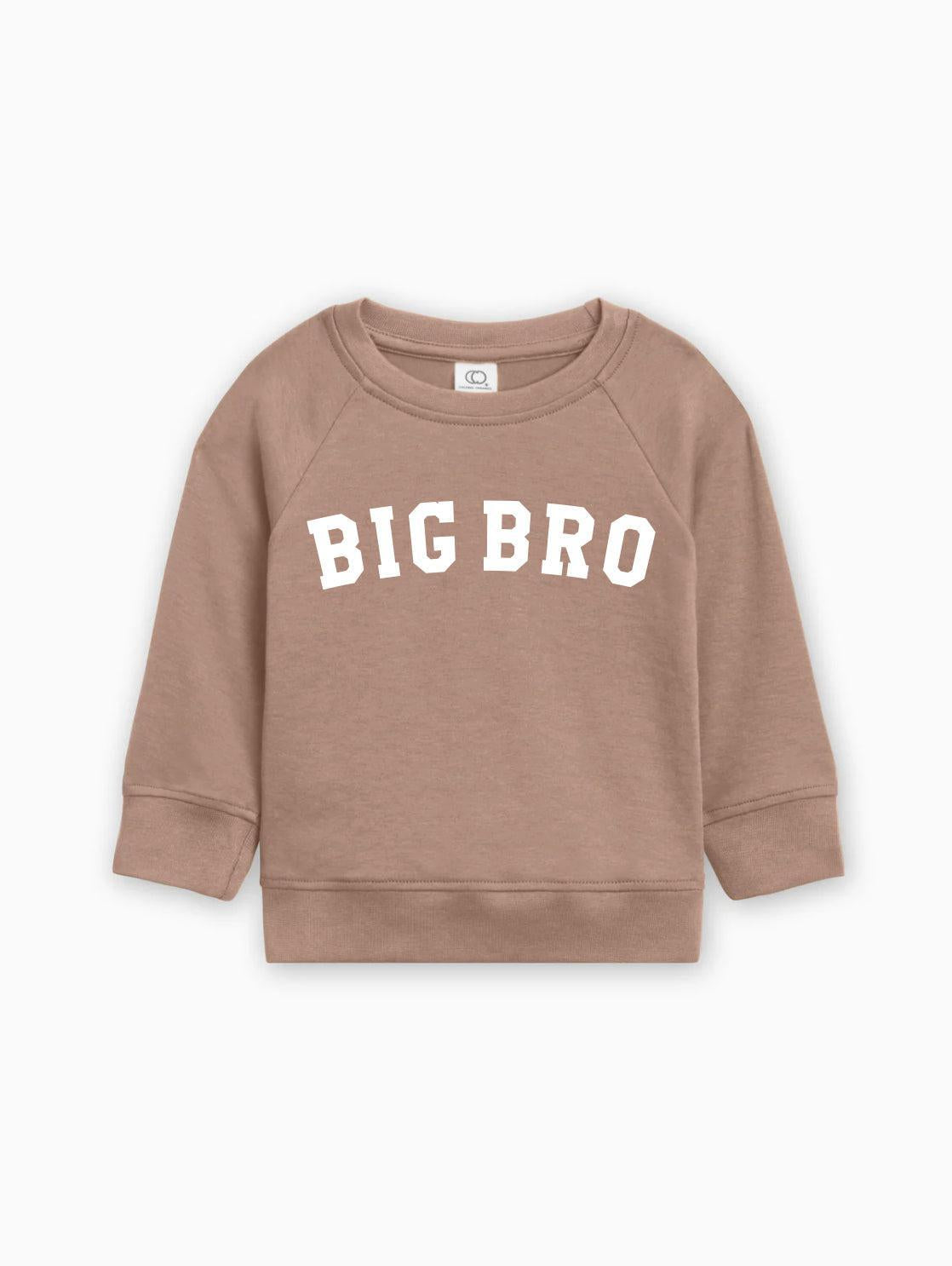 Big Bro Organic Cotton Boy Pullover (Block)