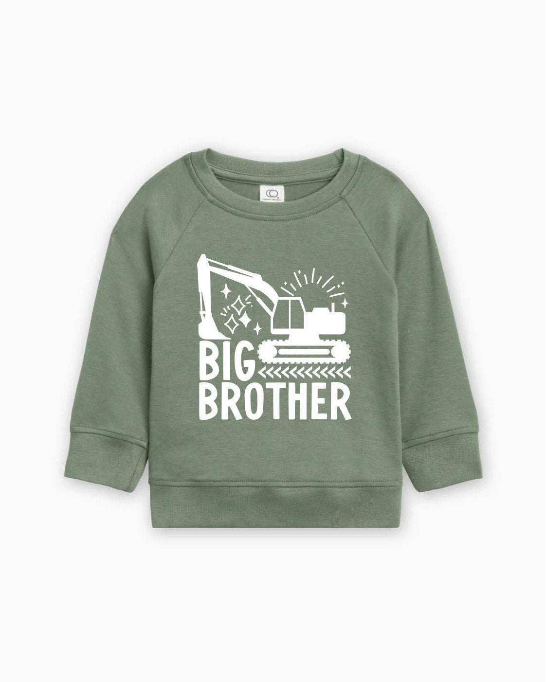 Big Brother Organic Cotton Pullover (Crane)