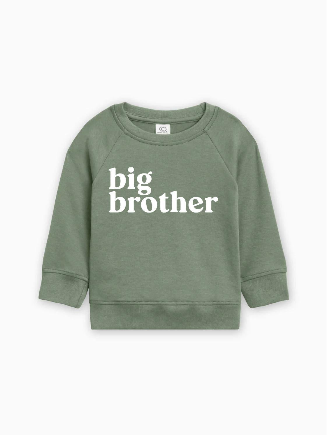 Big Brother Organic Cotton Pullover (Serif)