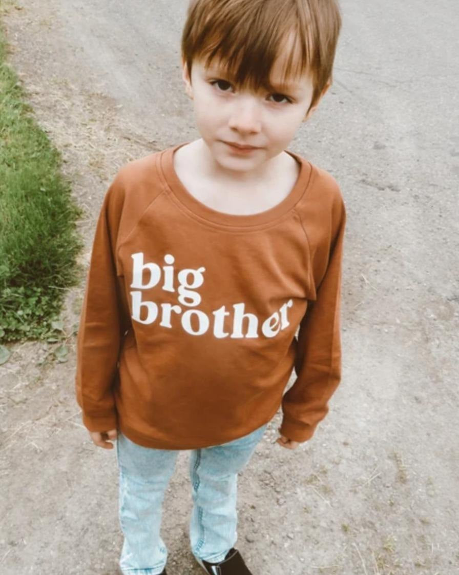 Big Brother Organic Cotton Pullover (Serif)