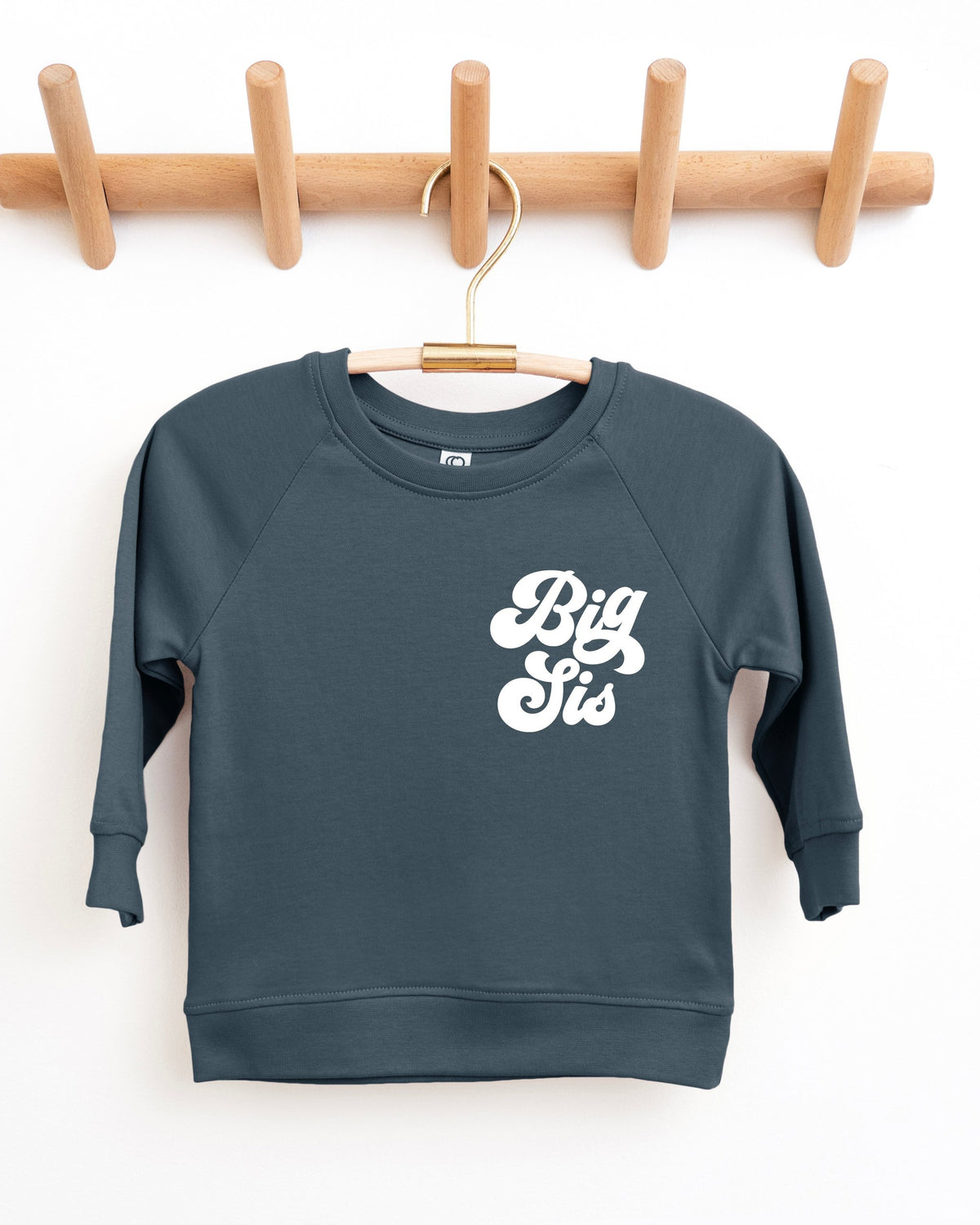 Big Sis Pocket Organic cotton Pullover (Groovy)