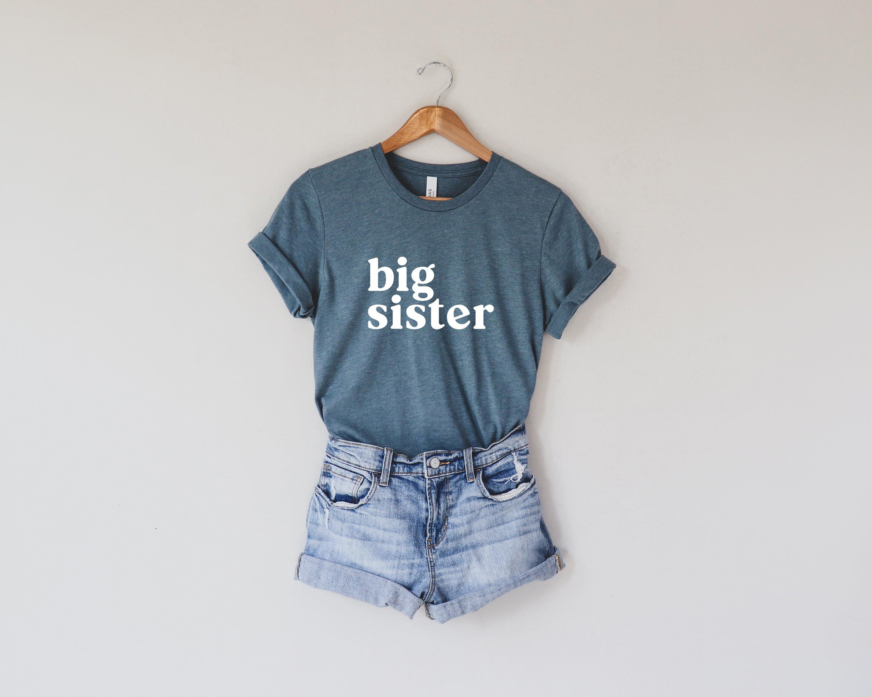 Big Sister Classic Soft Short Sleeve Shirt (Adult Sizing)