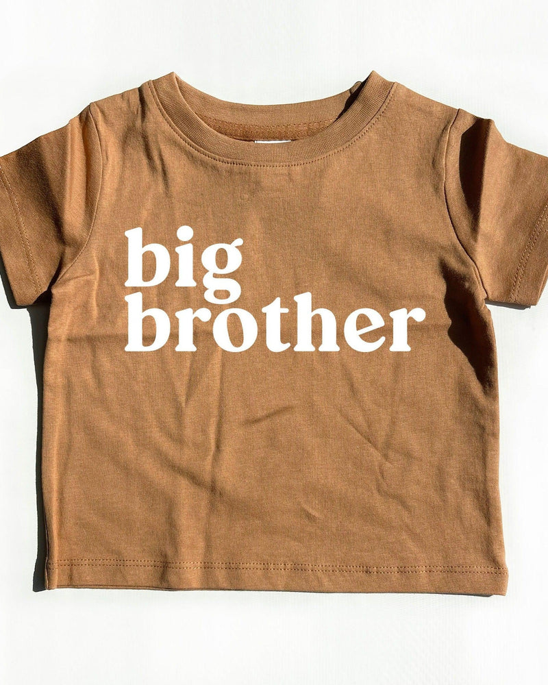Big brother Organic Cotton Baby And Kids Tee (Serif)