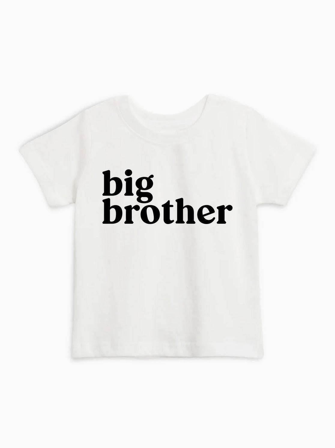 Big brother Organic Cotton Baby And Kids Tee (serif)