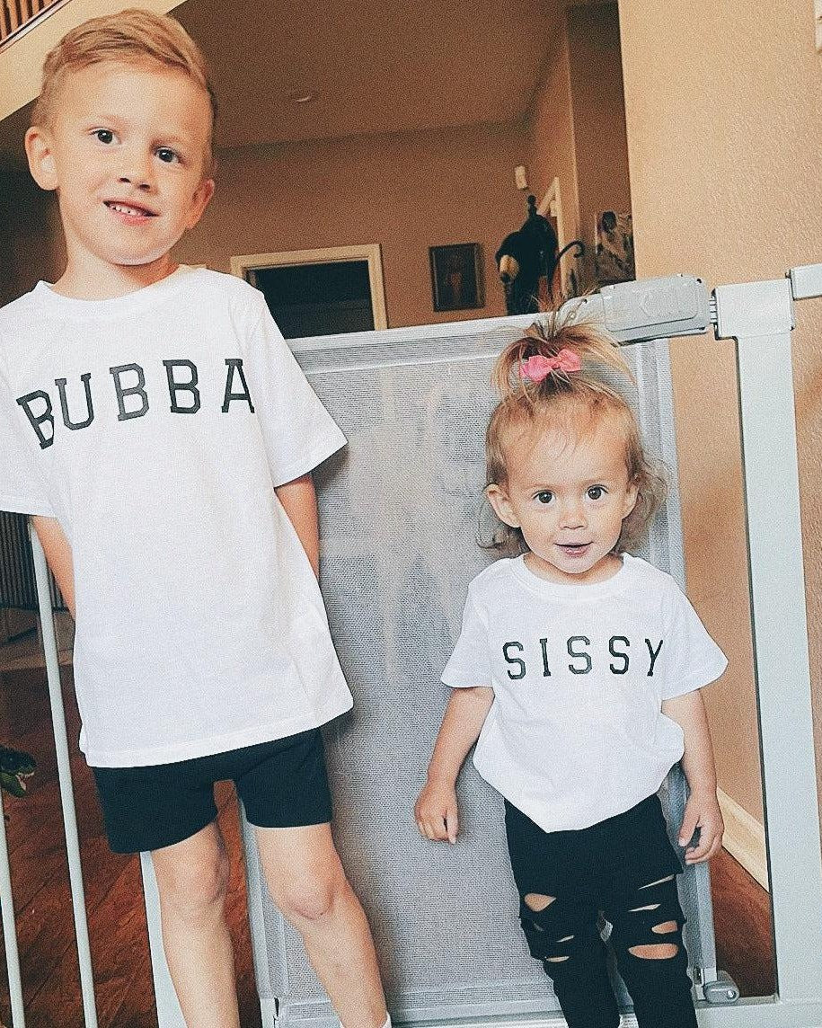Bubba Organic Cotton Baby And Kids Tee (Varsity)