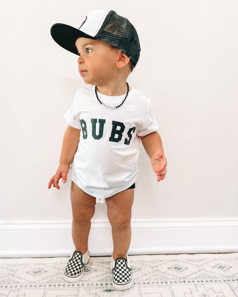 Bubs Organic Cotton Baby And Kids Tshirt (Block)