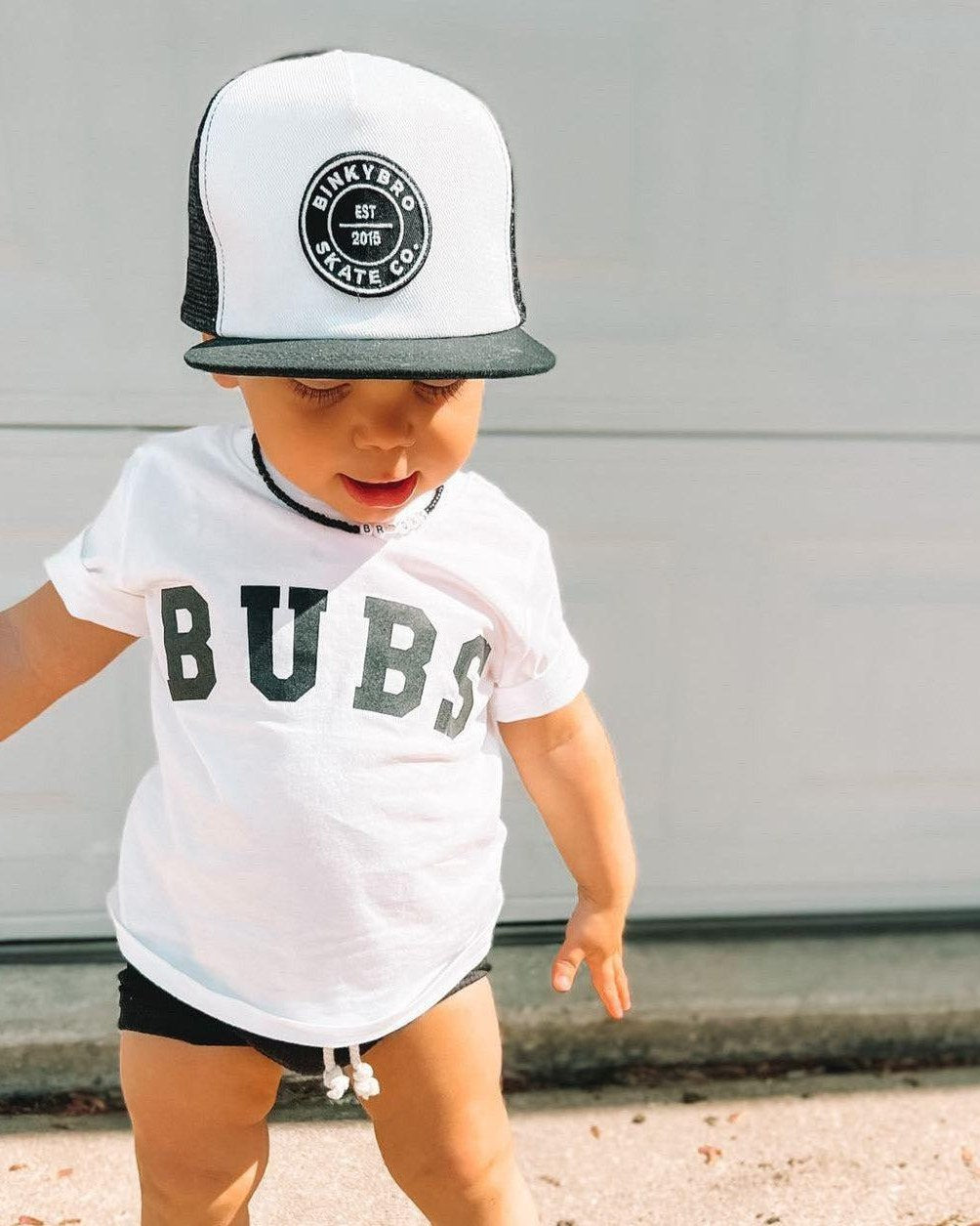 Bubs Organic Cotton Baby And Kids Tshirt (Block)