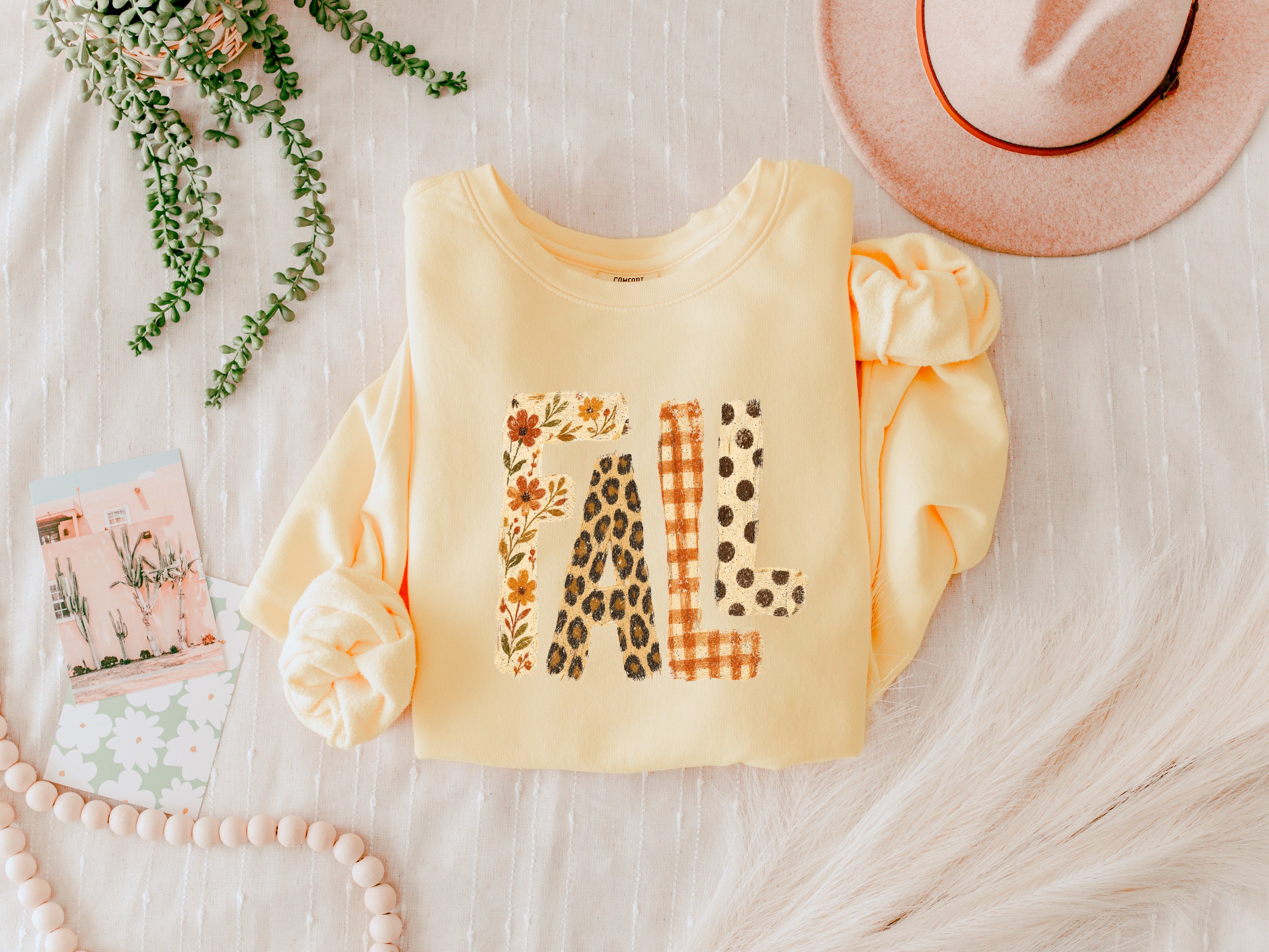 Fall Autumn Season Thanksgiving day Cozy season 100% cotton Garment Dyed Comfort Colors Sweatshirt