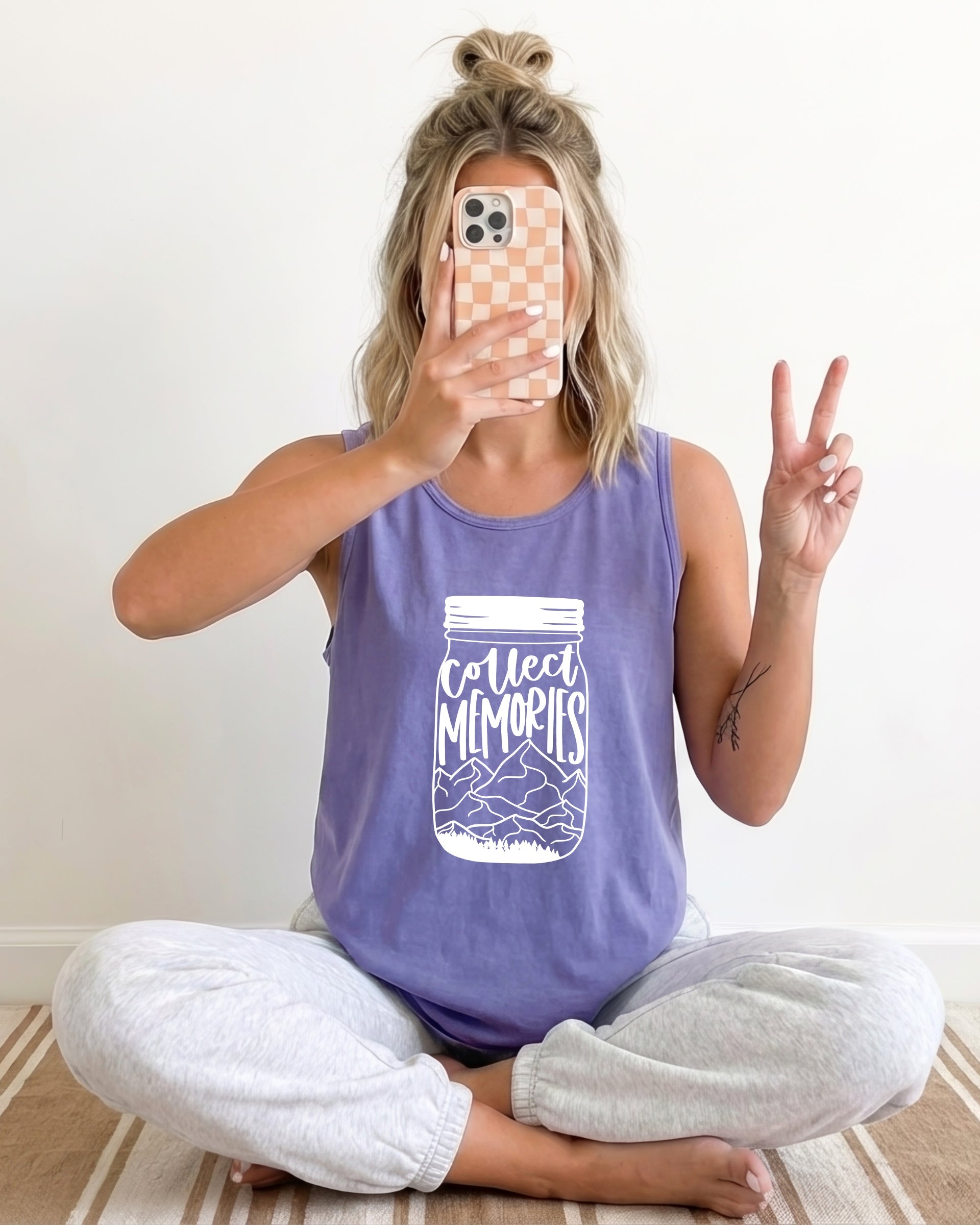 Comfort Colors Collect Memories Summer Tank Top Women Unisex