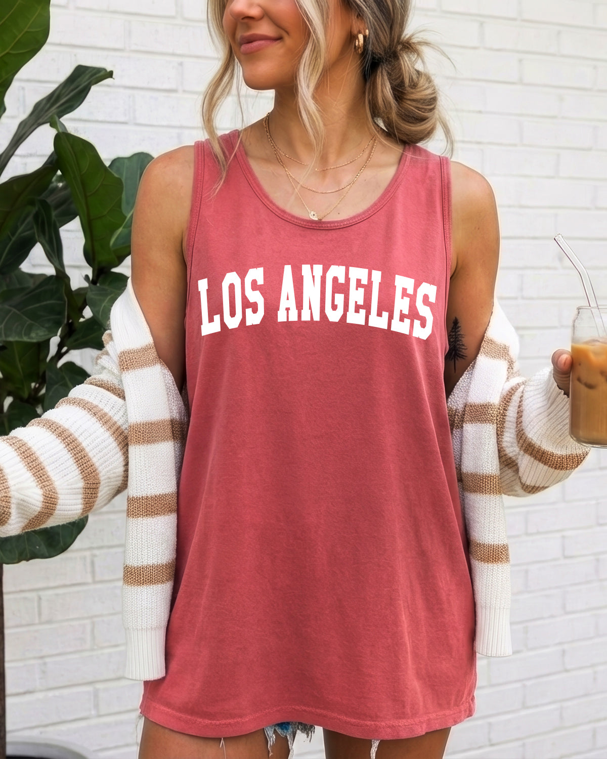 Los Angeles LA California Western State City Comfort Colors Tank Top – USA Travel
