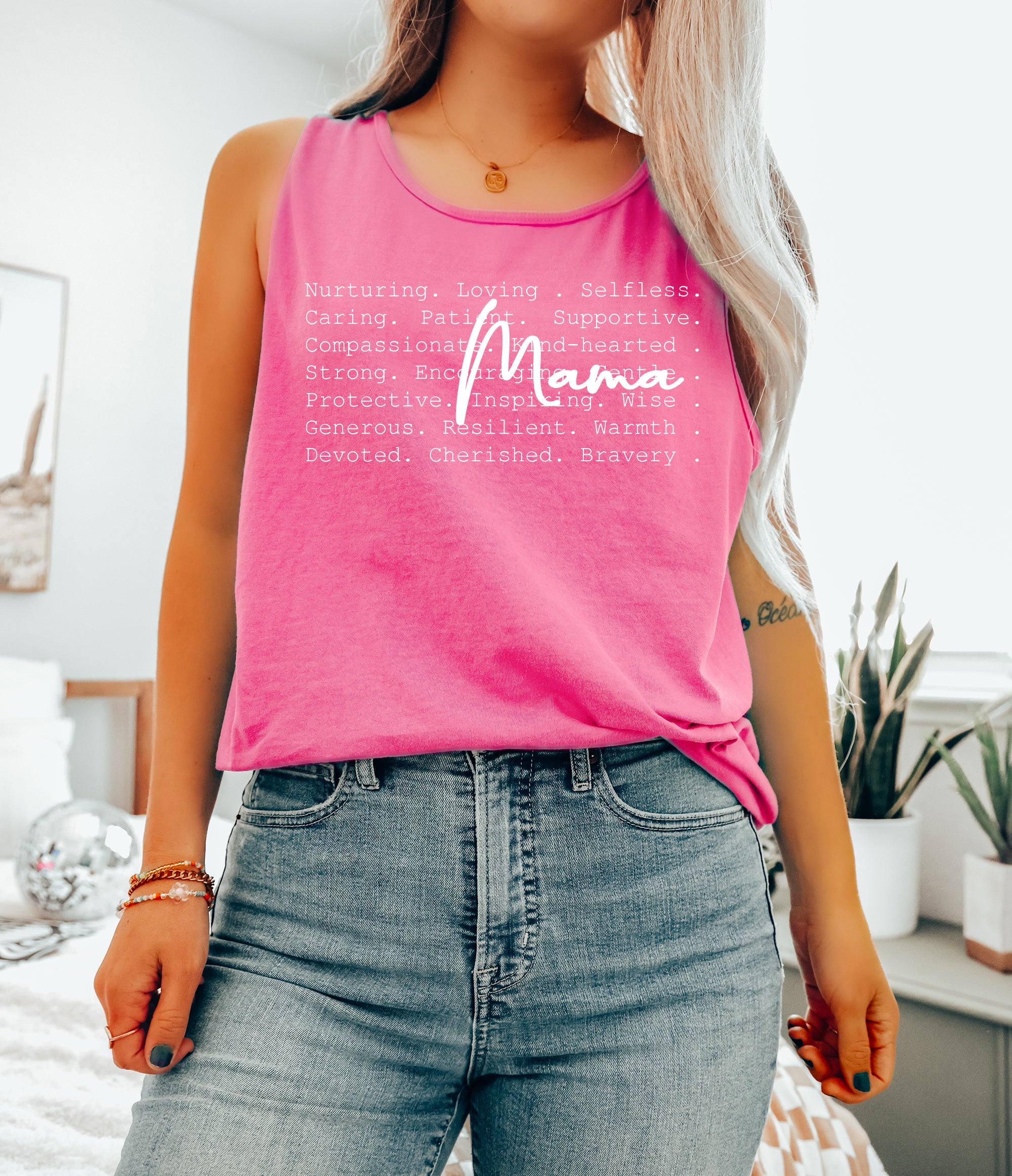 Mama Comfort Colors Tank Top (definition)