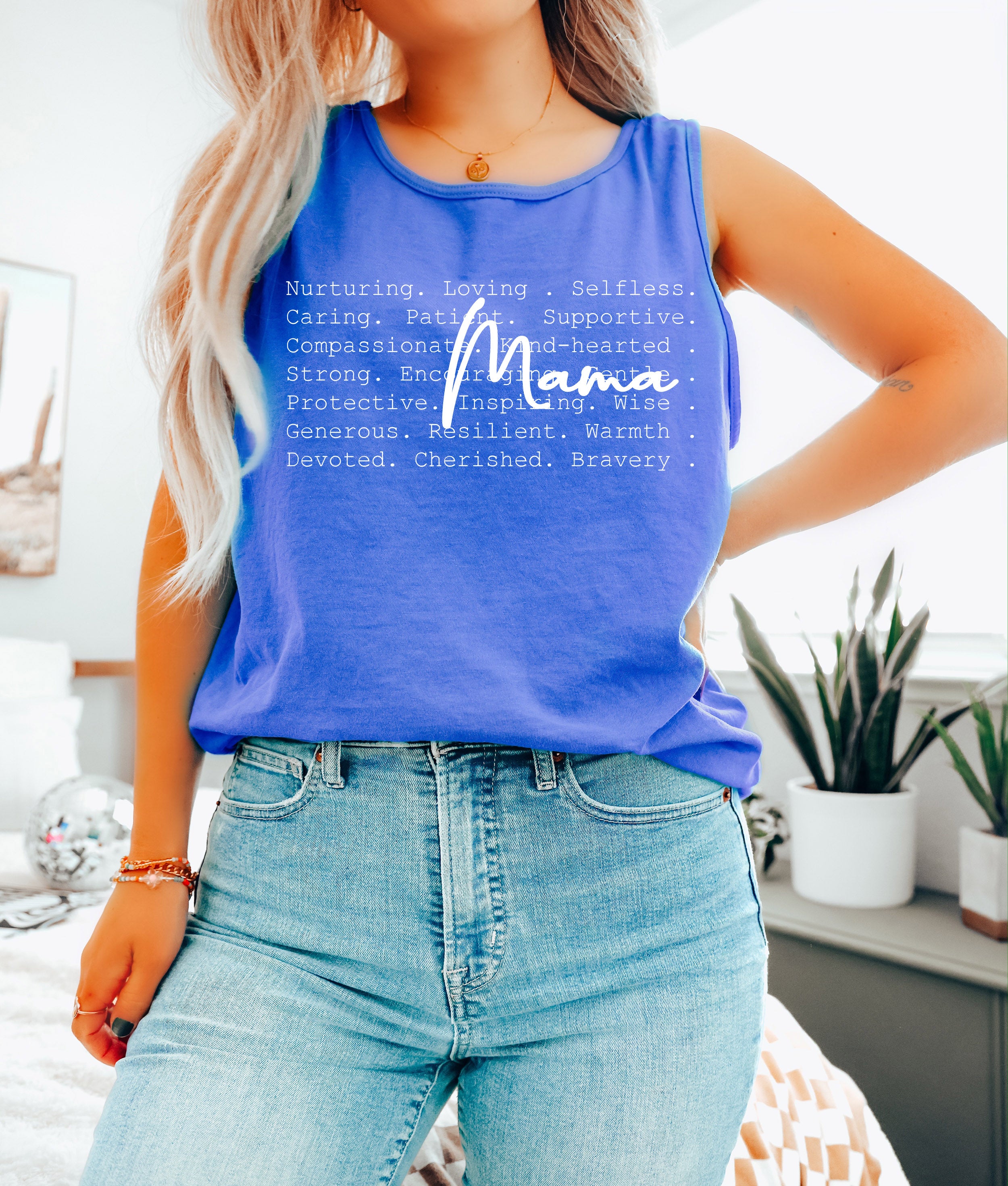 Mama Comfort Colors Tank Top (definition)