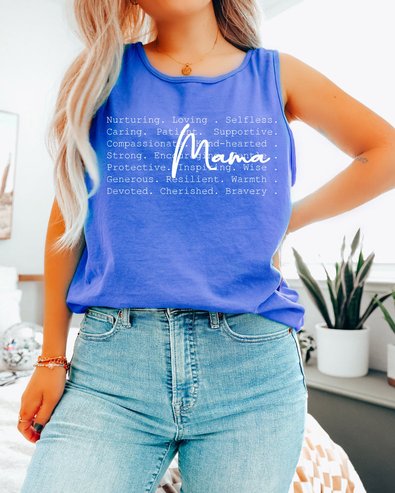 Mama Comfort Colors Tank Top (definition)