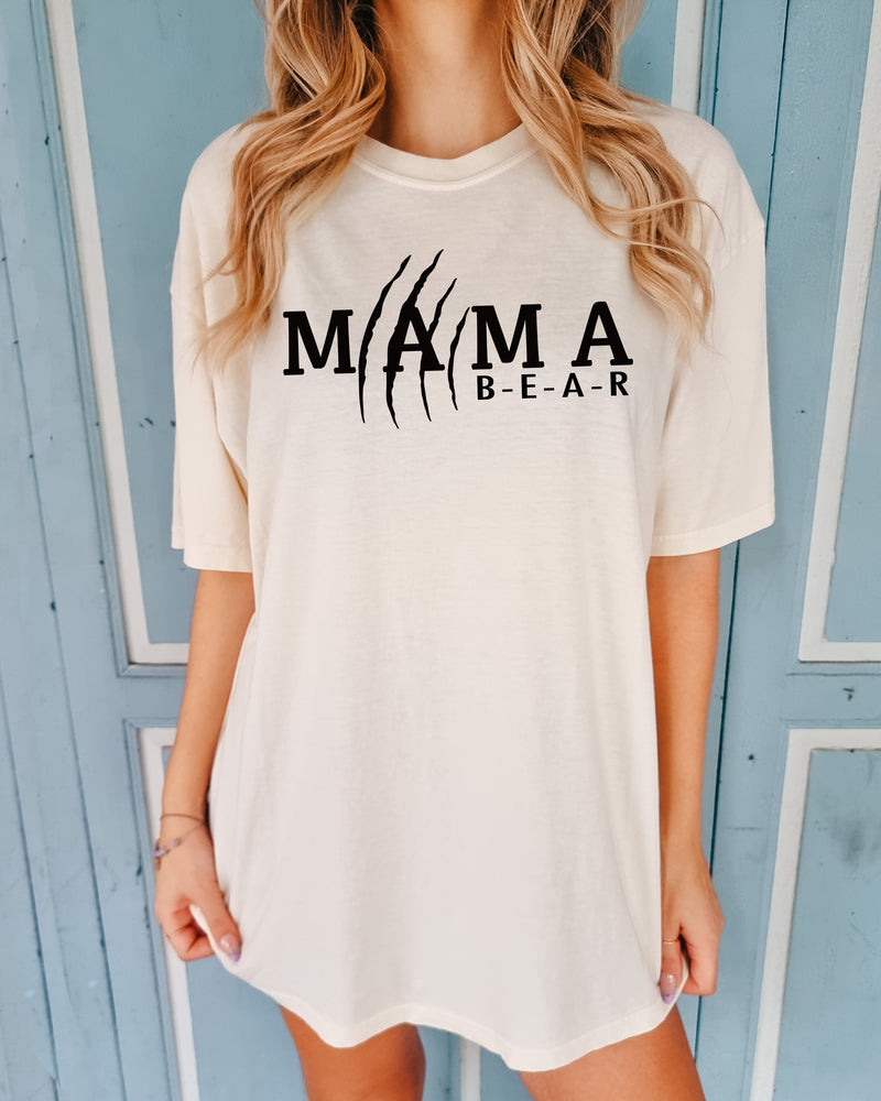 Mama Bear Comfort Colors T Shirt