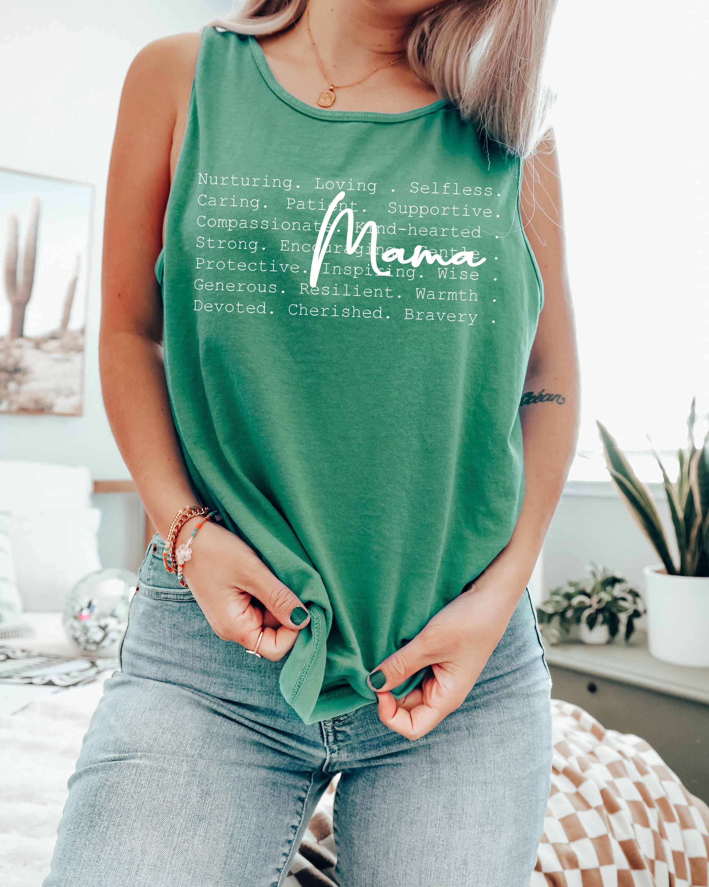 Mama Comfort Colors Tank Top (definition)
