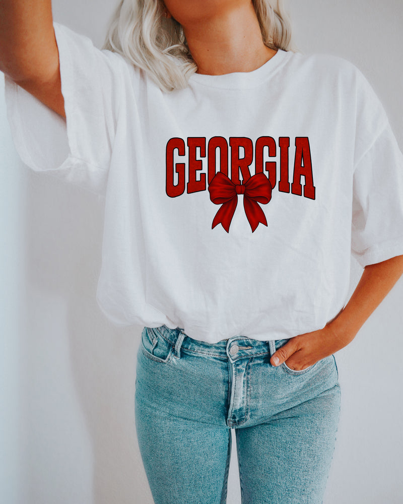 Georgia State City College Comfort Colors T Shirt Vacation Beach Lake Summer
