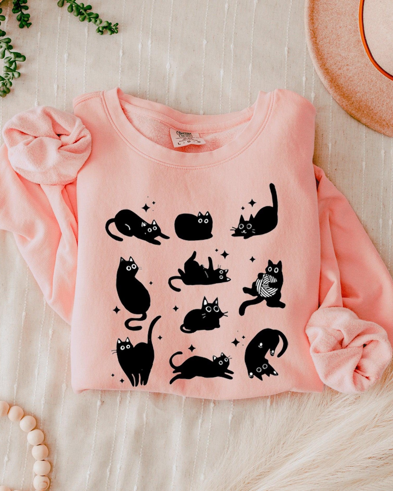 Cat Mom Pet Lover Garment Dyed Comfort Colors Sweatshirt