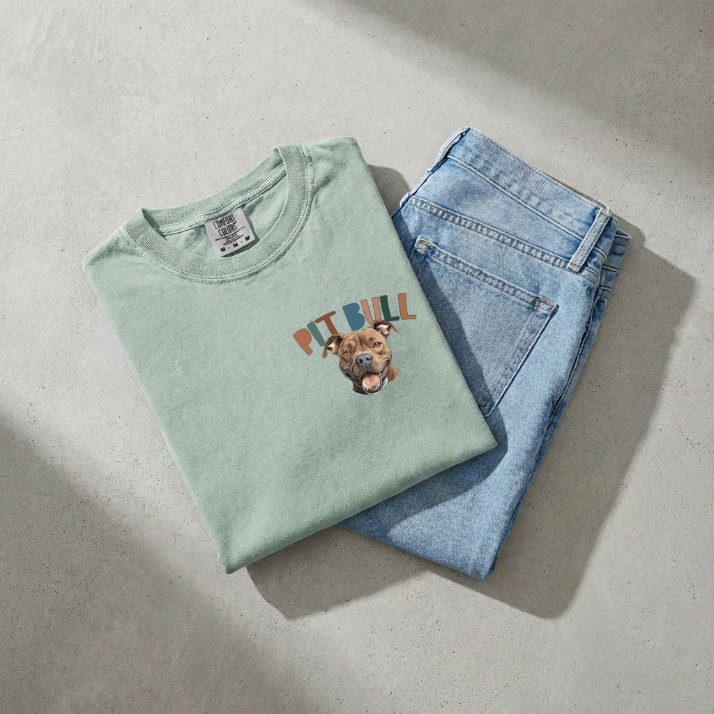 Pitbull Dog Comfort Colors T Shirt
