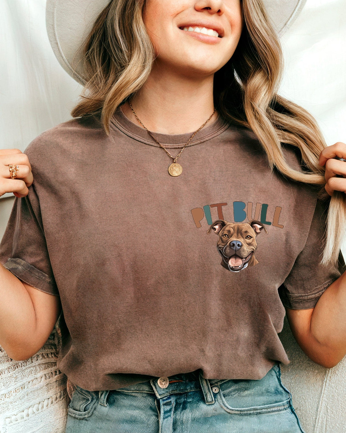 Pitbull Dog Comfort Colors T-Shirt, Pit Bull Lover Gift