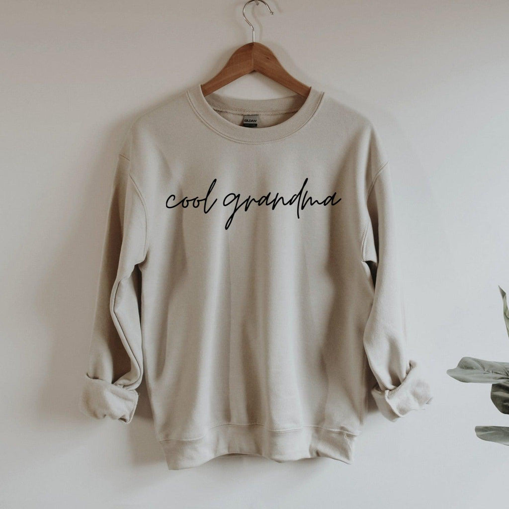 Cool Grandma Classic Soft Sweatshirt (Cursive 1)