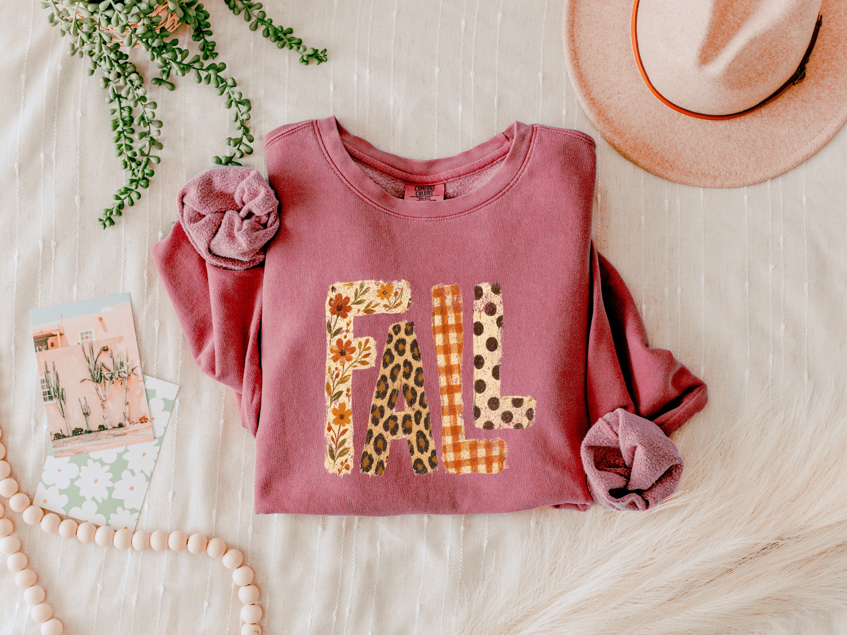 Fall Autumn Season Thanksgiving day Cozy season 100% cotton Garment Dyed Comfort Colors Sweatshirt