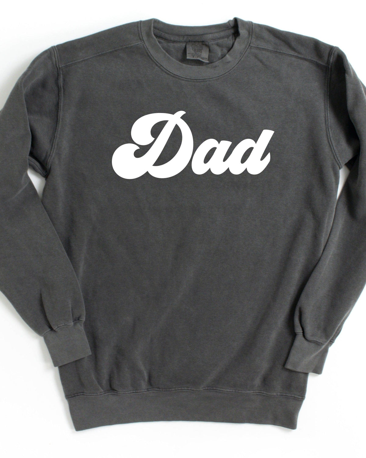 Dad Garment Dyed Comfort Colors Sweatshirt (Groovy)