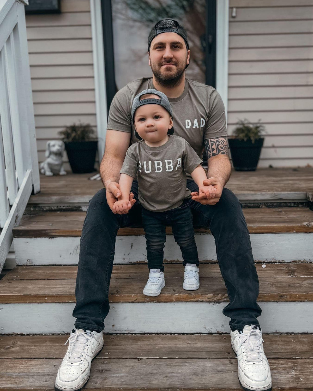 Dad T Shirt | Daddy T shirt, Mother's day matching shirts (Rounded font left corner)