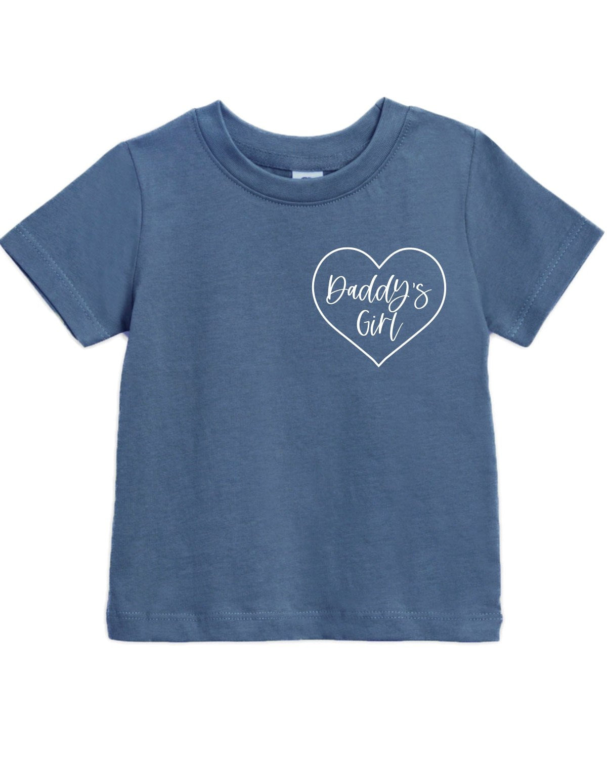Daddy's Girl Heart Around Baby And Toddler T Shirt