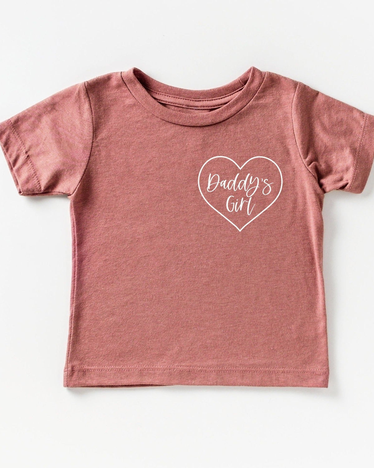 Daddy's Girl Heart Around Baby And Toddler T Shirt