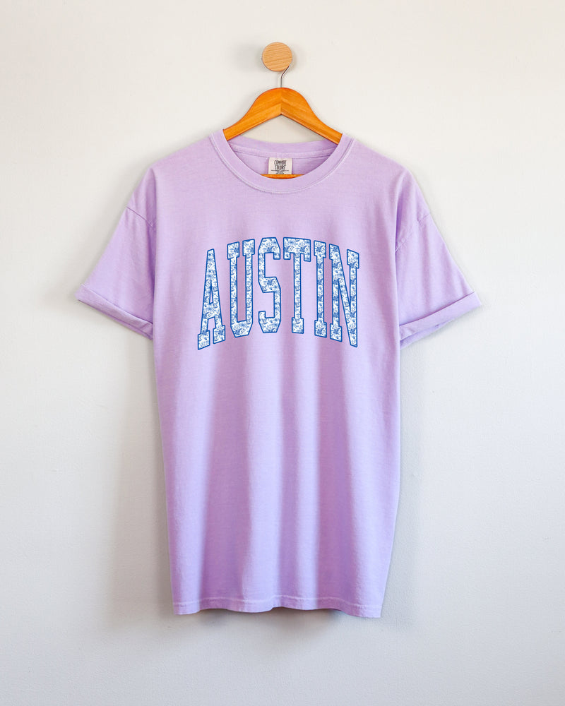 Austin Texas State City College Comfort Colors T Shirt