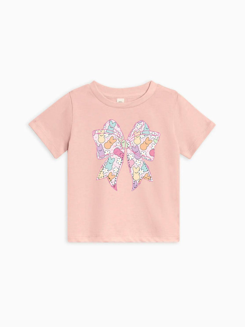 Easter Egg Bunny Ribbon Organic Cotton Baby And Kids Tee Easter Christian