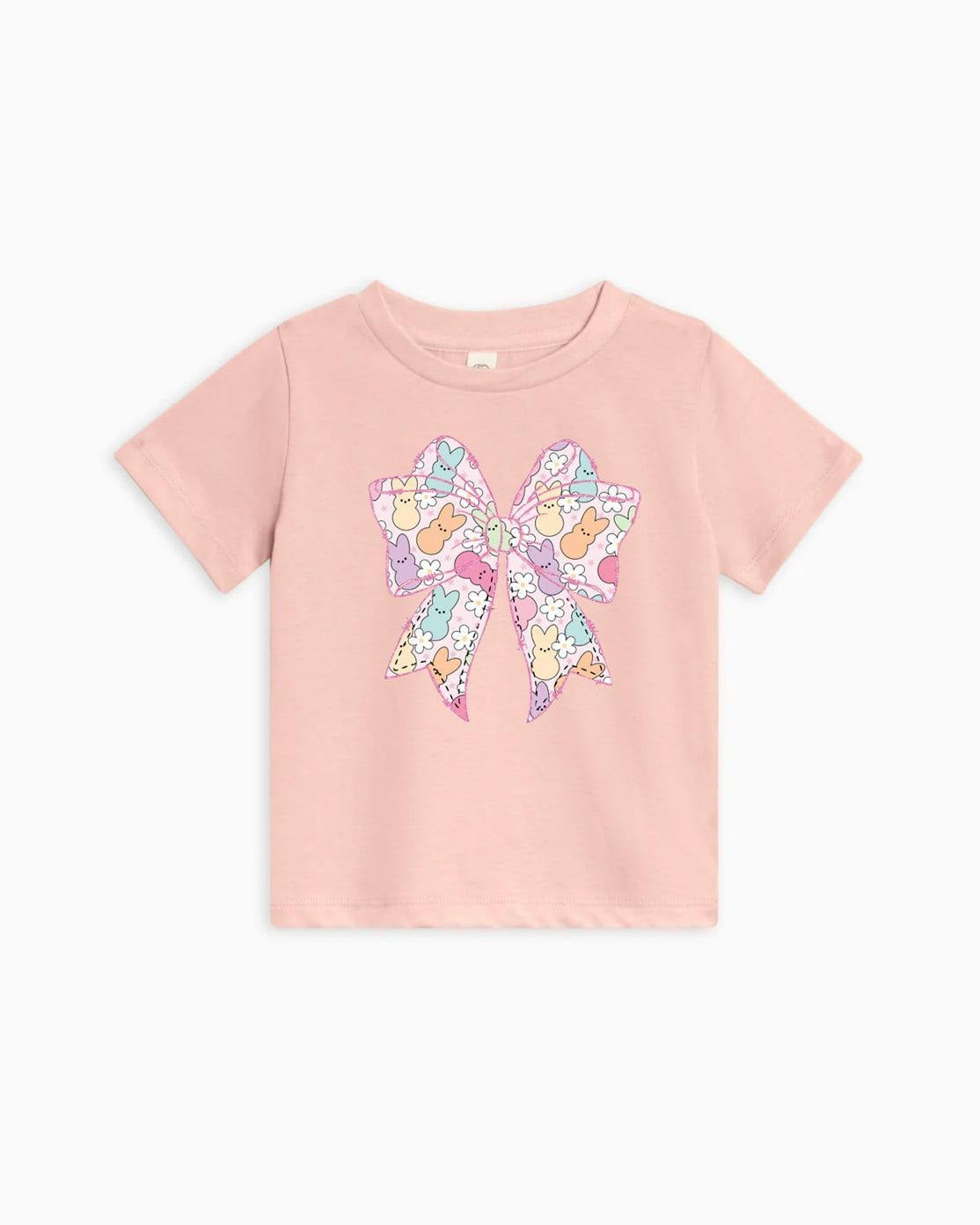 Easter Egg Bunny Ribbon Organic Cotton Baby And Kids Tee Easter Christian