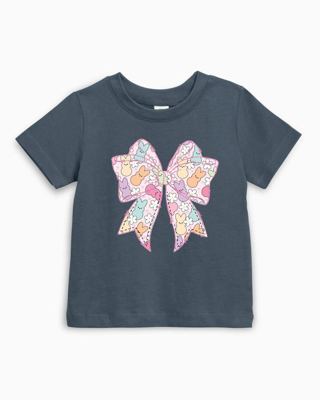 Easter Egg Bunny Ribbon Organic Cotton Baby And Kids Tee Easter Christian