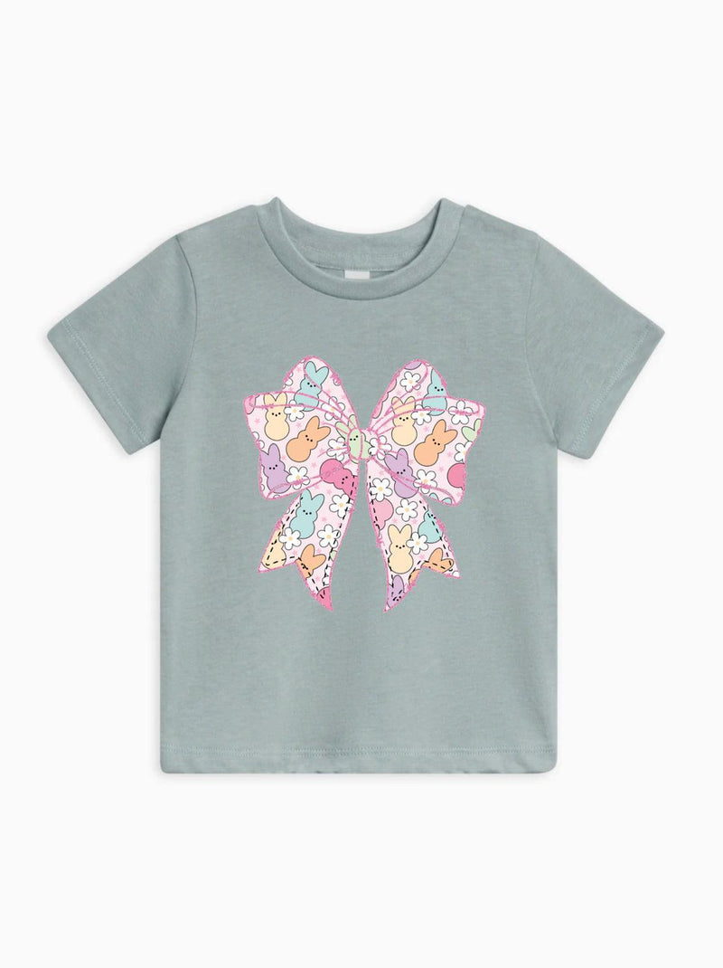 Easter Egg Bunny Ribbon Organic Cotton Baby And Kids Tee Easter Christian