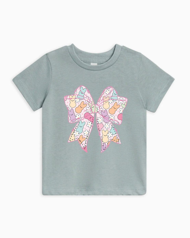 Easter Egg Bunny Ribbon Organic Cotton Baby And Kids Tee Easter Christian