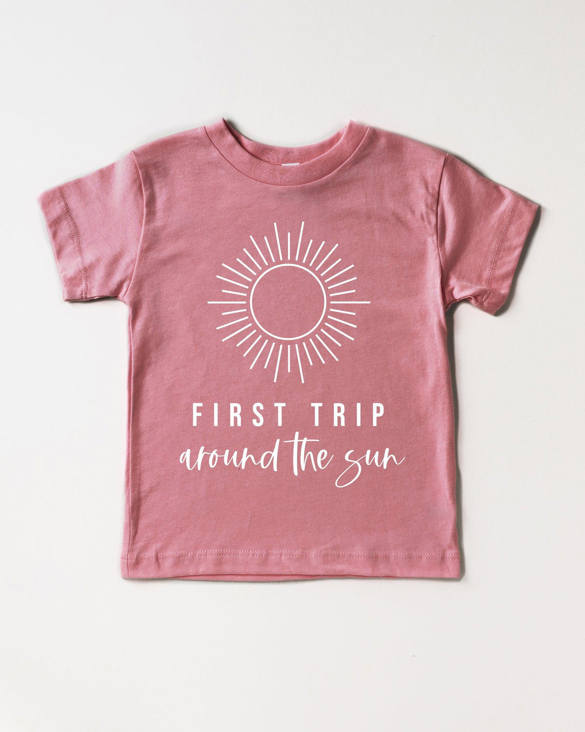 First Trip Around The Sun Organic Cotton Kids Tee