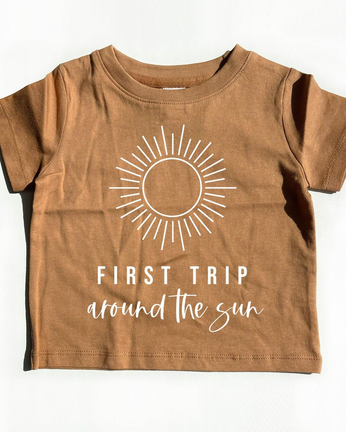 First Trip Around The Sun Organic Cotton Kids Tee