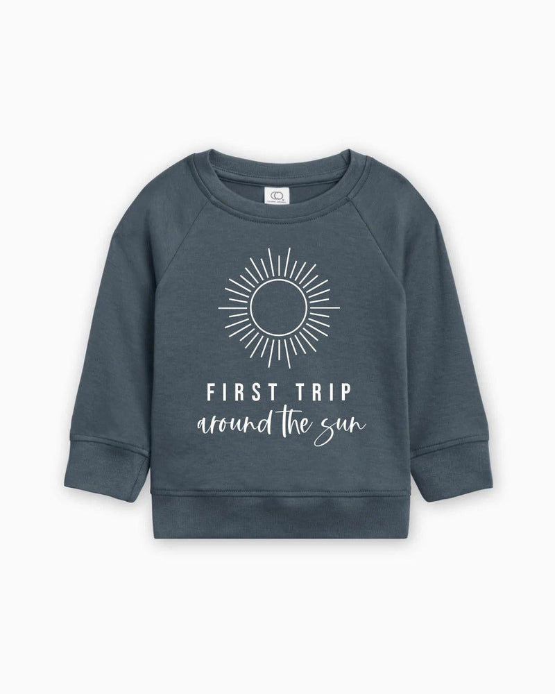 First Trip Around The Sun Organic Cotton Pullover