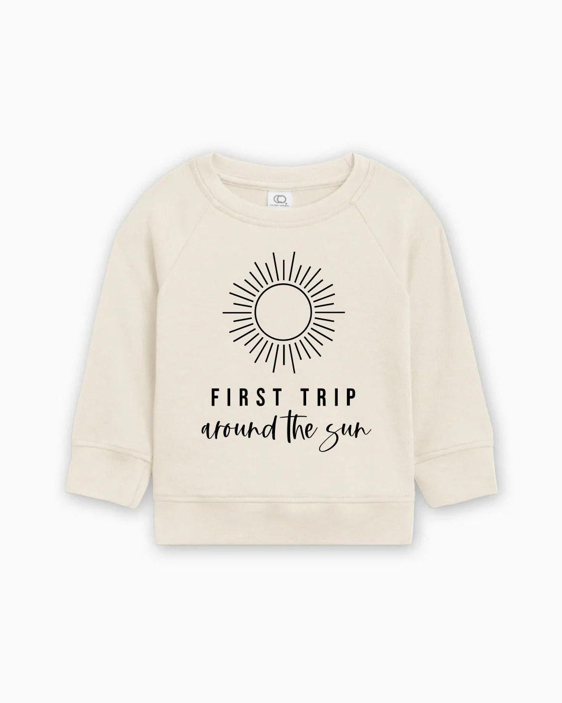 First Trip Around The Sun Organic Cotton Pullover