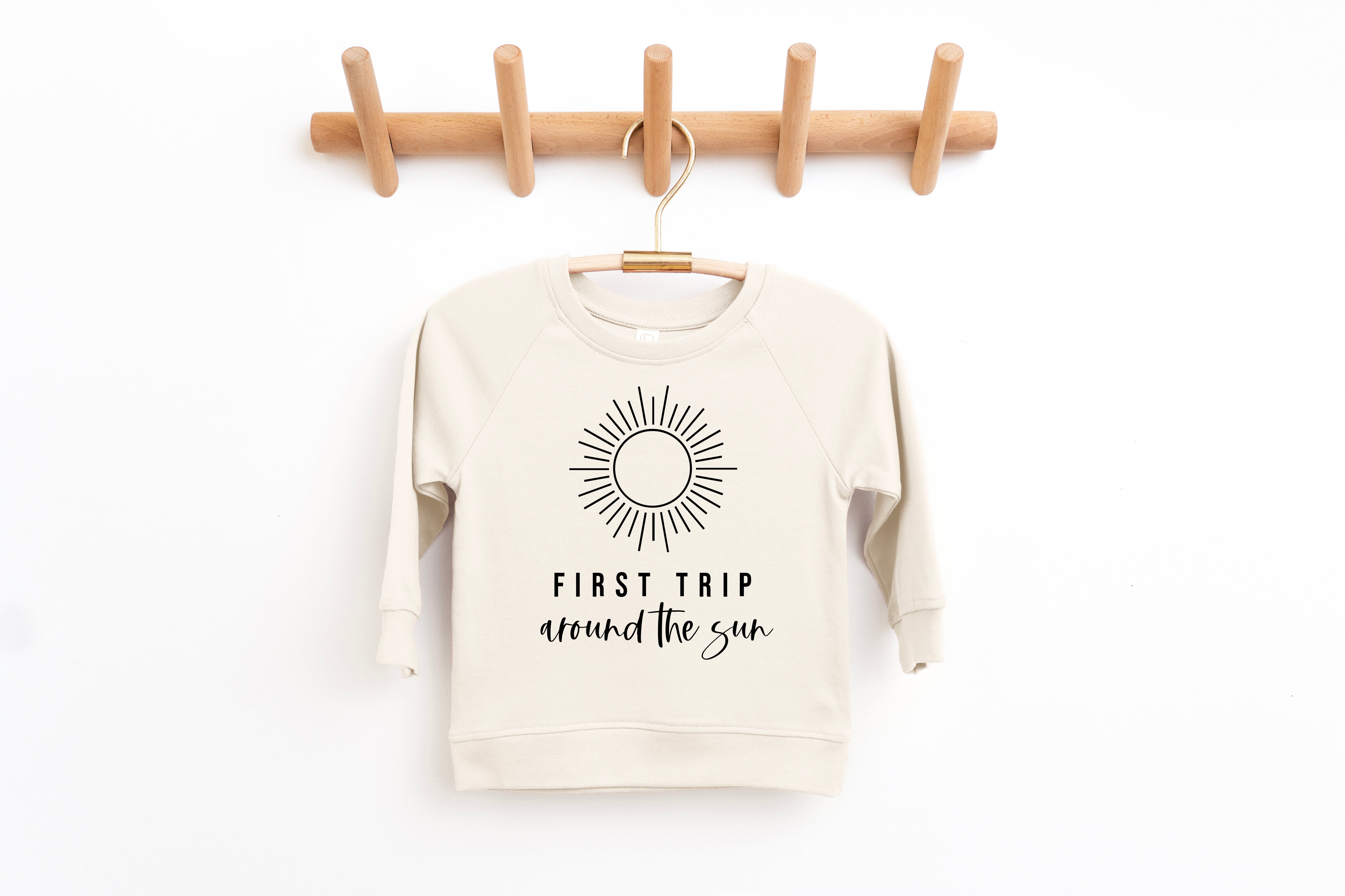 First Trip Around The Sun Organic Cotton Pullover