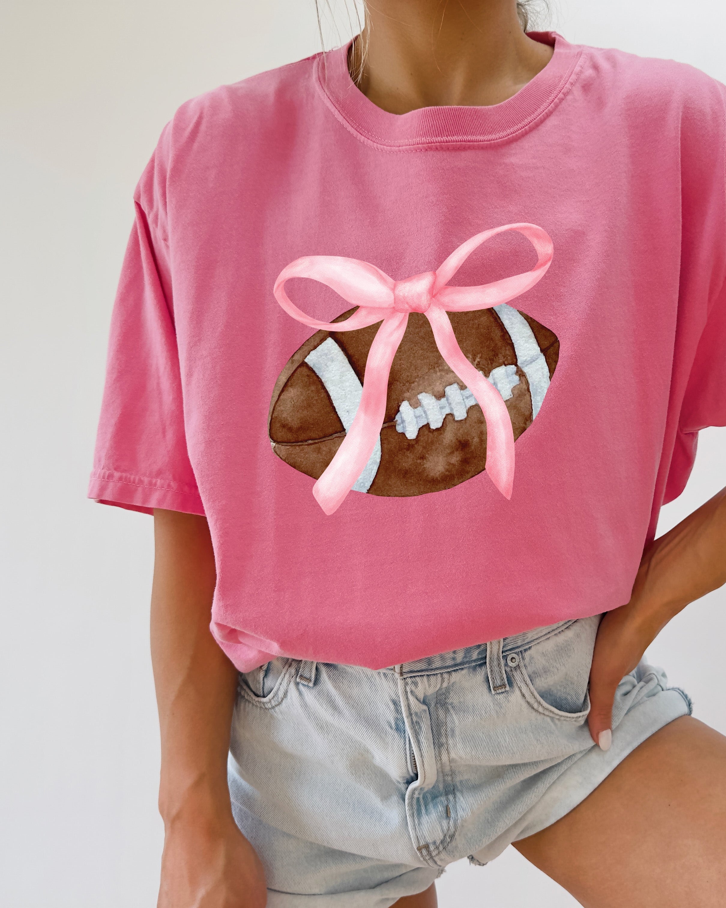 Football Mama Game Day Comfort Colors Graphic Tees