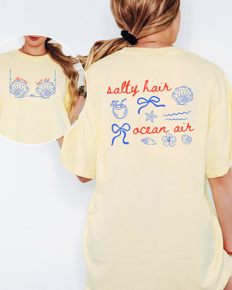 Seashell Cute Funny Beach Comfort Colors T Shirt Vacation Beach Lake Summer