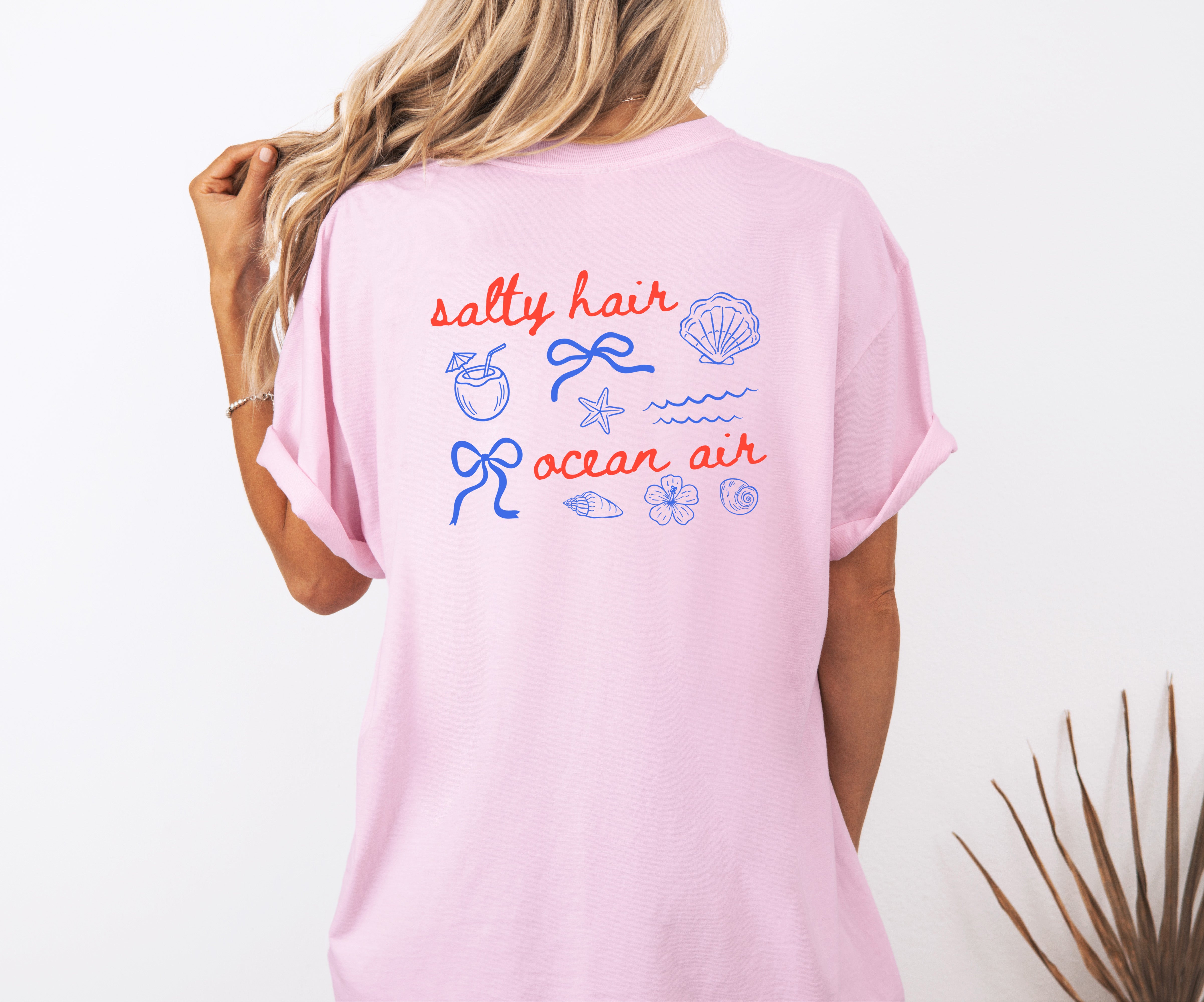 Seashell Cute Funny Beach Comfort Colors T Shirt Vacation Beach Lake Summer