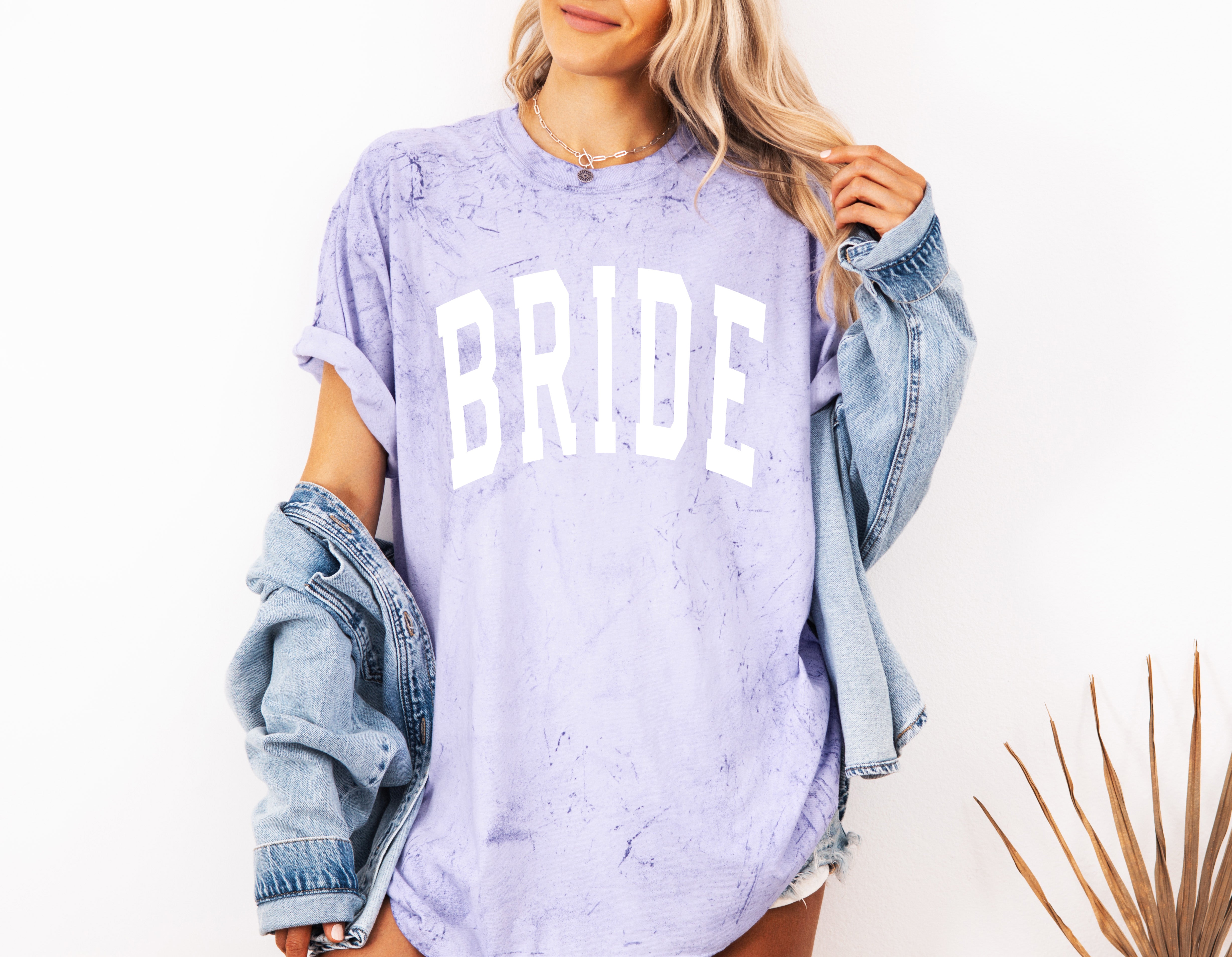 Bride Mrs Honeymoon Comfort Colors Garment Dyed T Shirt