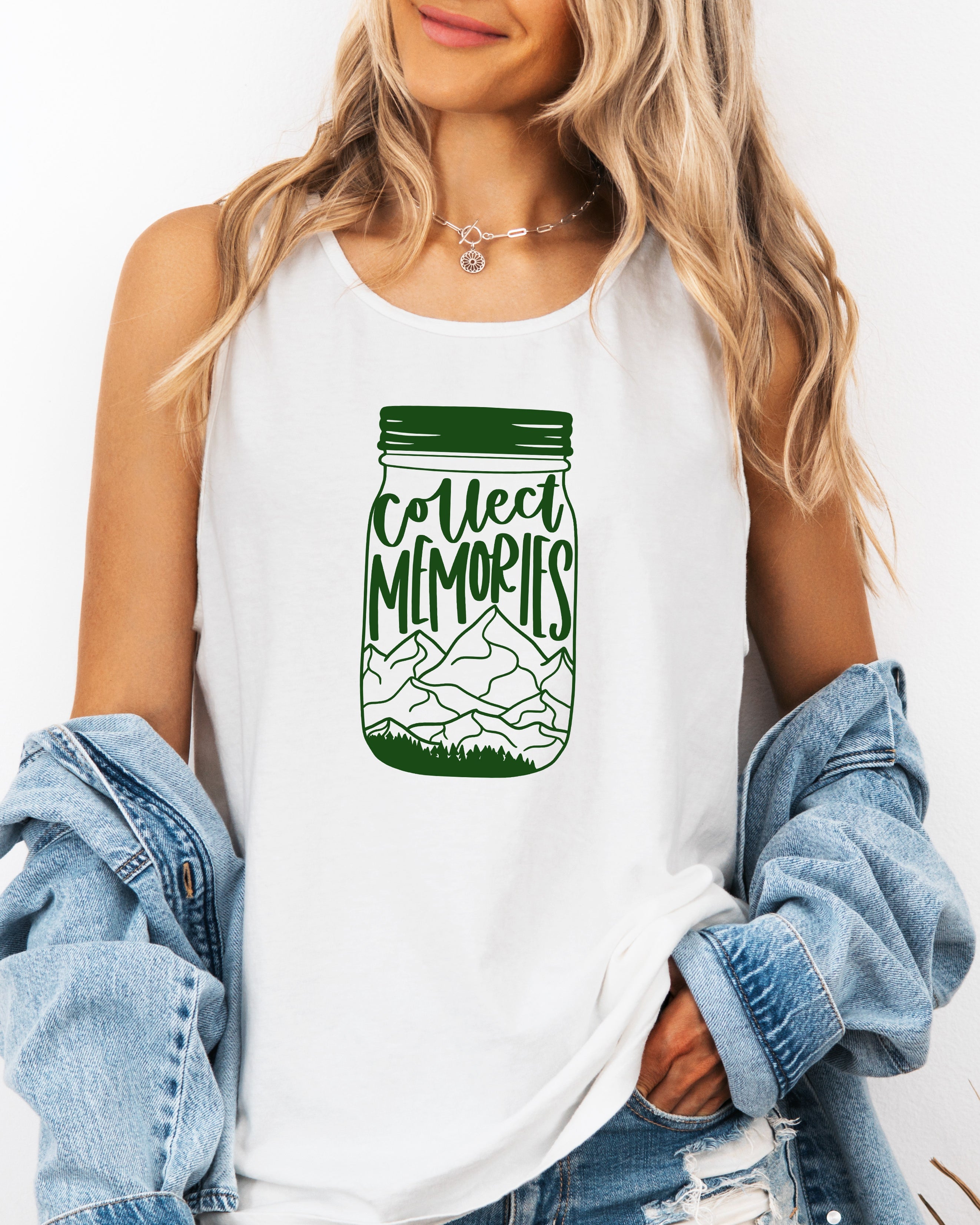 Comfort Colors Collect Memories Summer Tank Top Women Unisex
