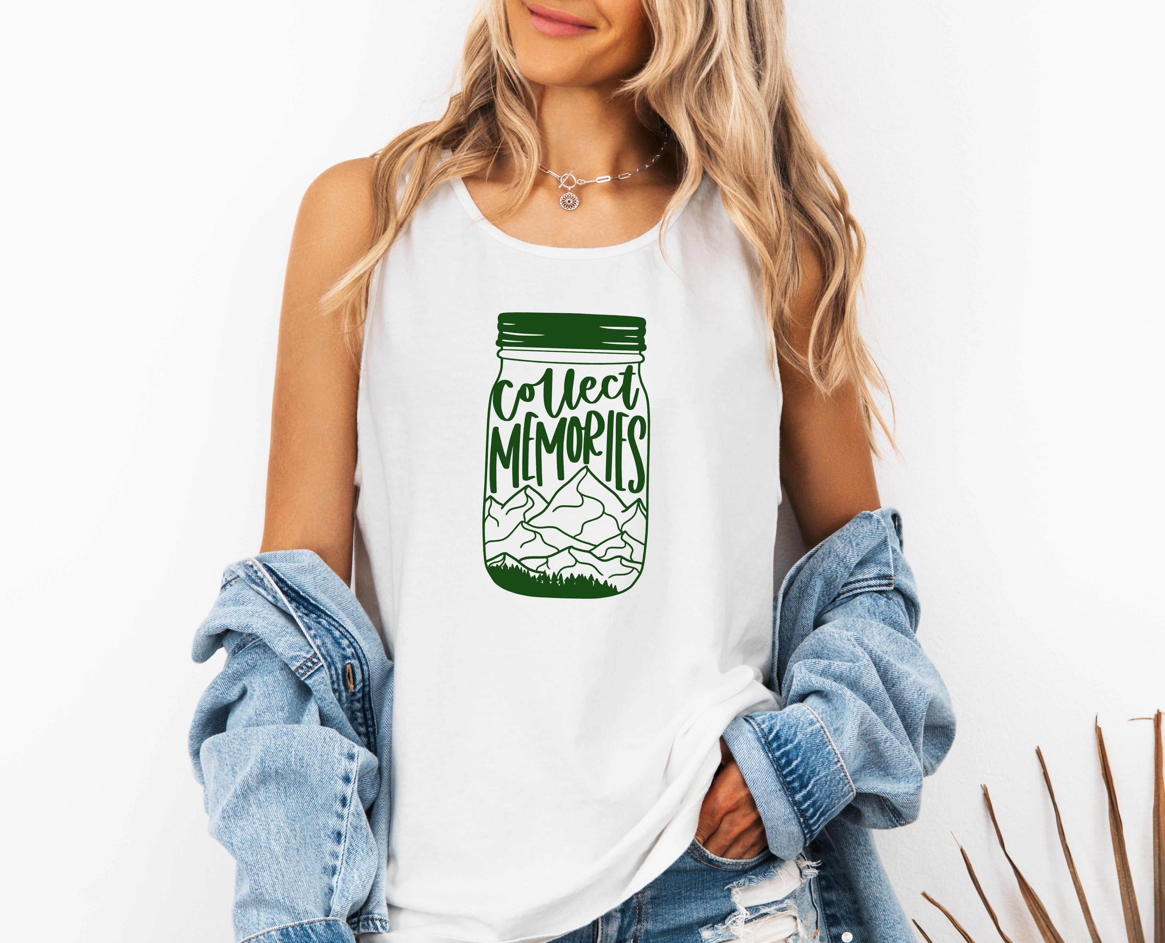 Comfort Colors Collect Memories Summer Tank Top Women Unisex