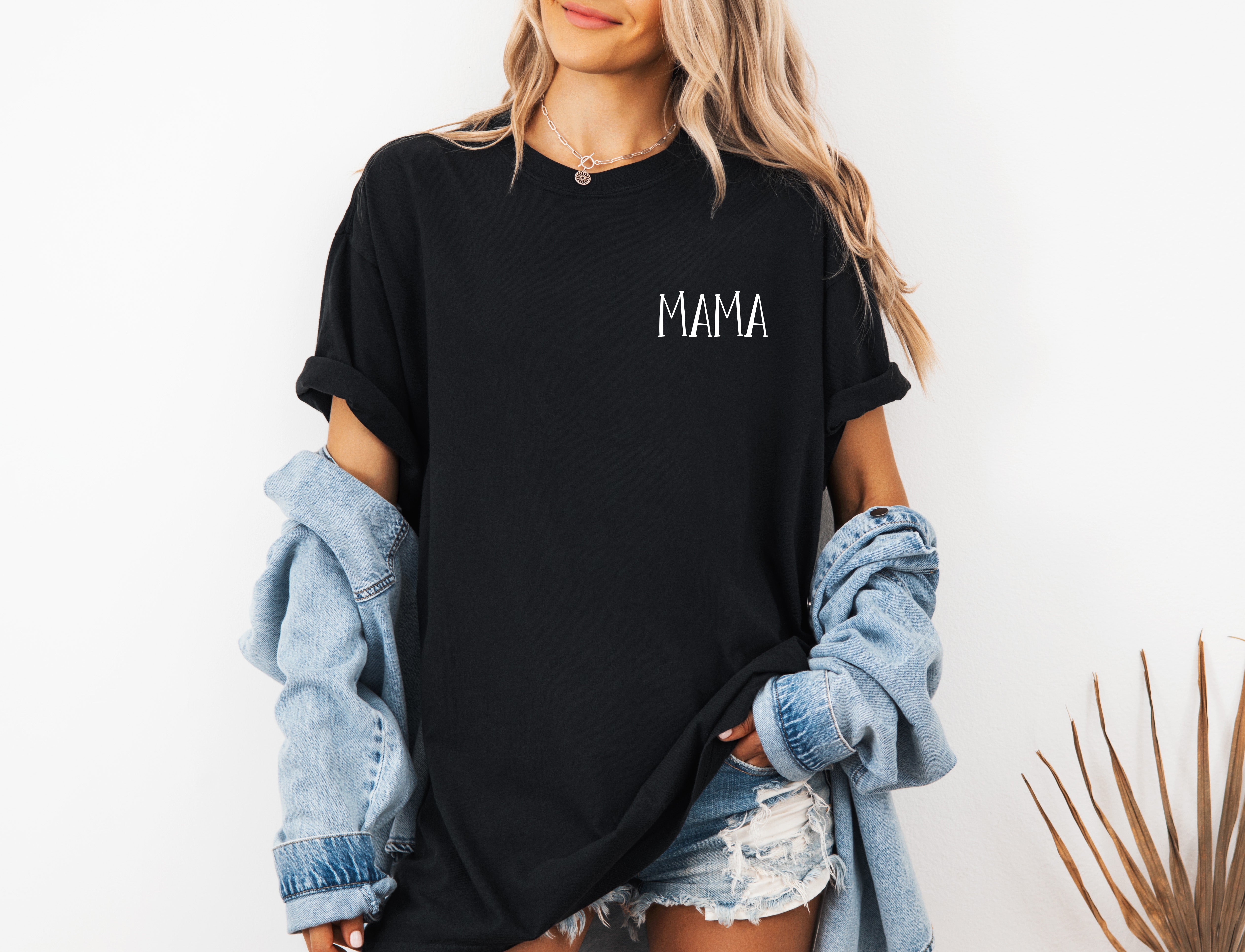 Mama Comfort Colors T Shirt (farmyard)